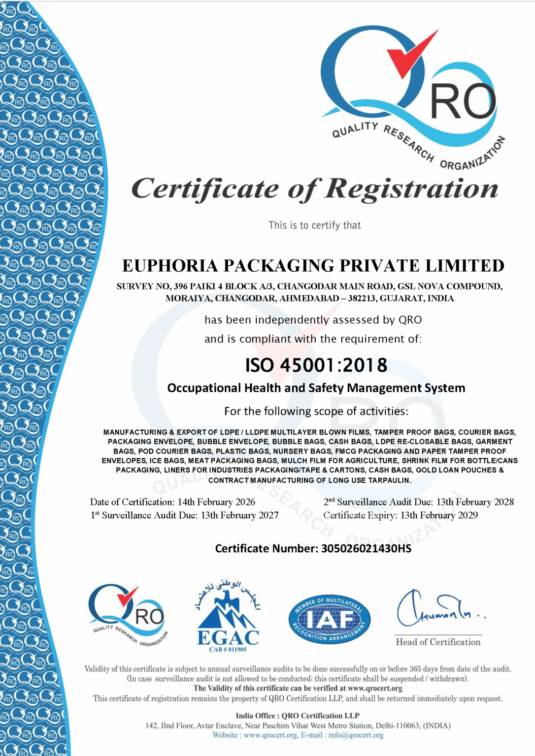 ISO 45001:2018
