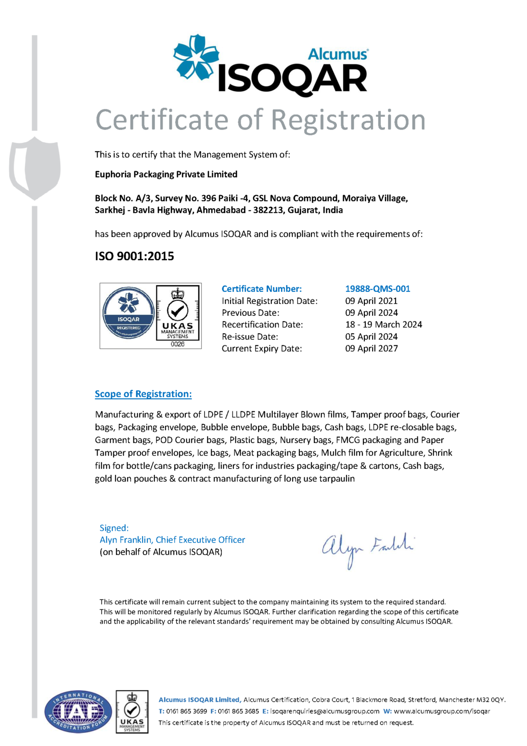 ISO 9001:2015
