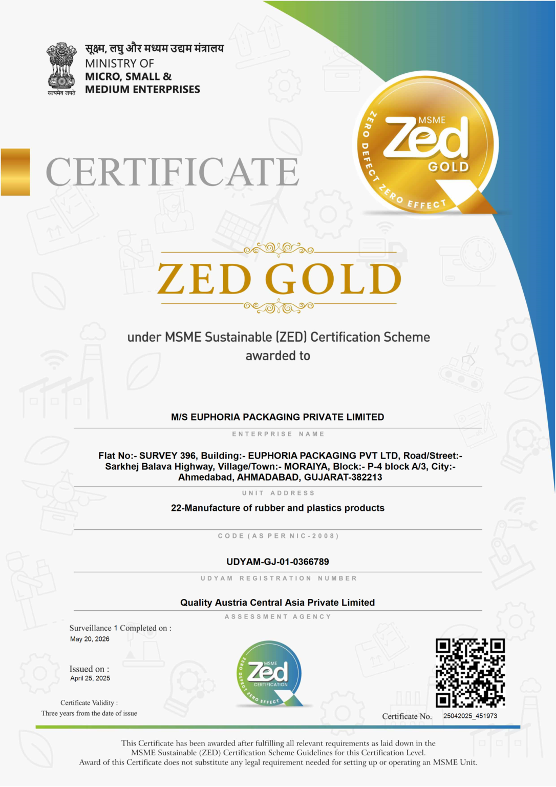 MSME Z Gold